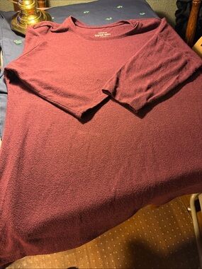 torrid Men's Crewneck Sweater in Burgundy